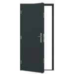 Steel Security Door - Single - Anthracite