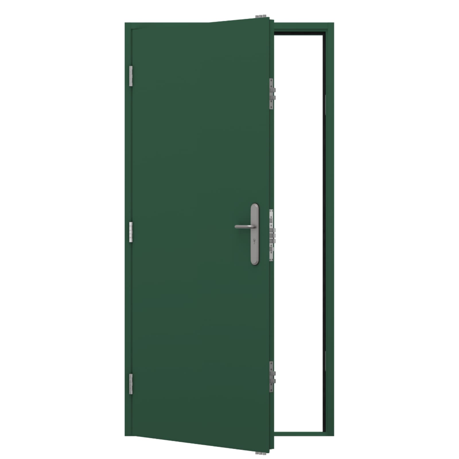 Steel Security Door - Single - Juniper Green